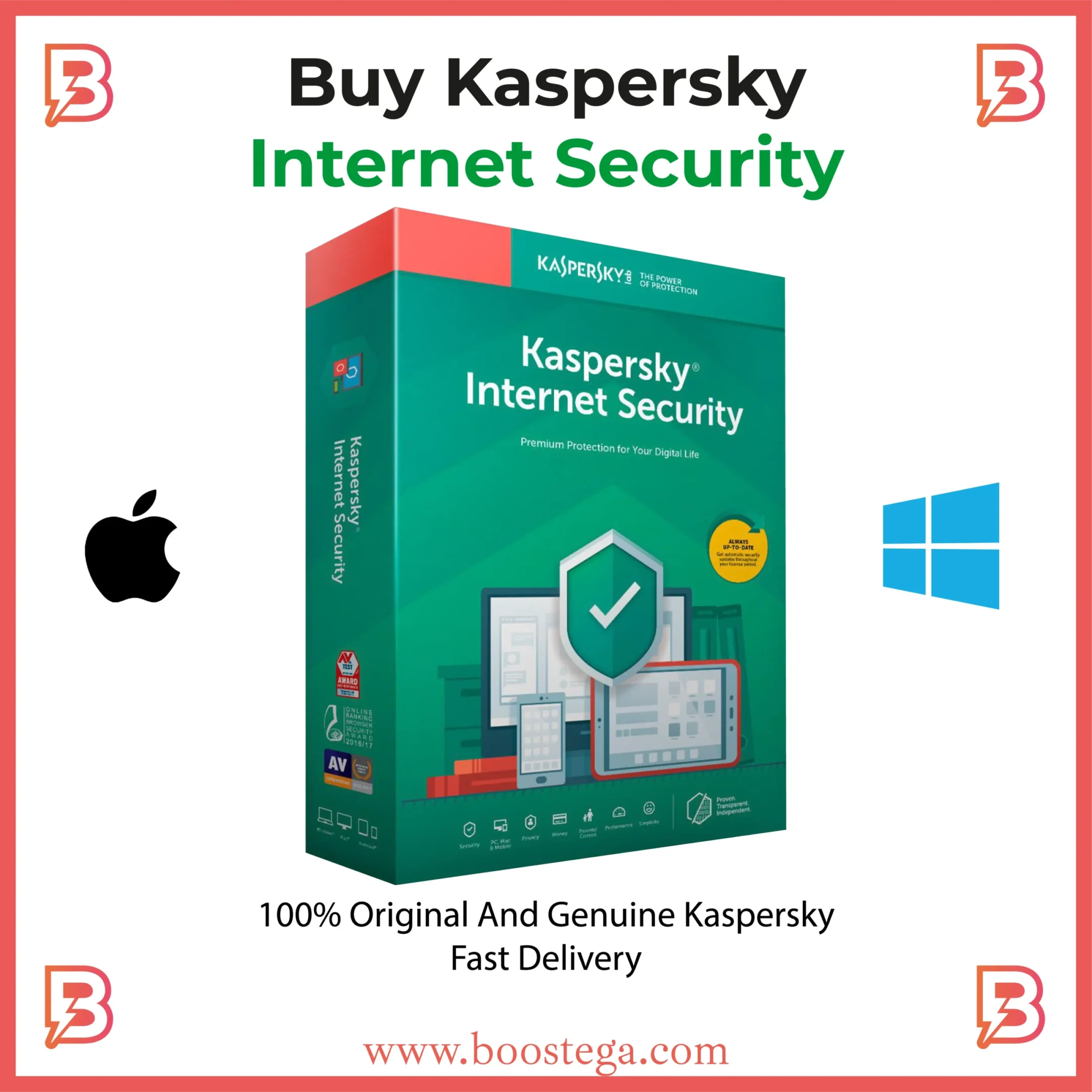 buy kaspersky internet security by boostega